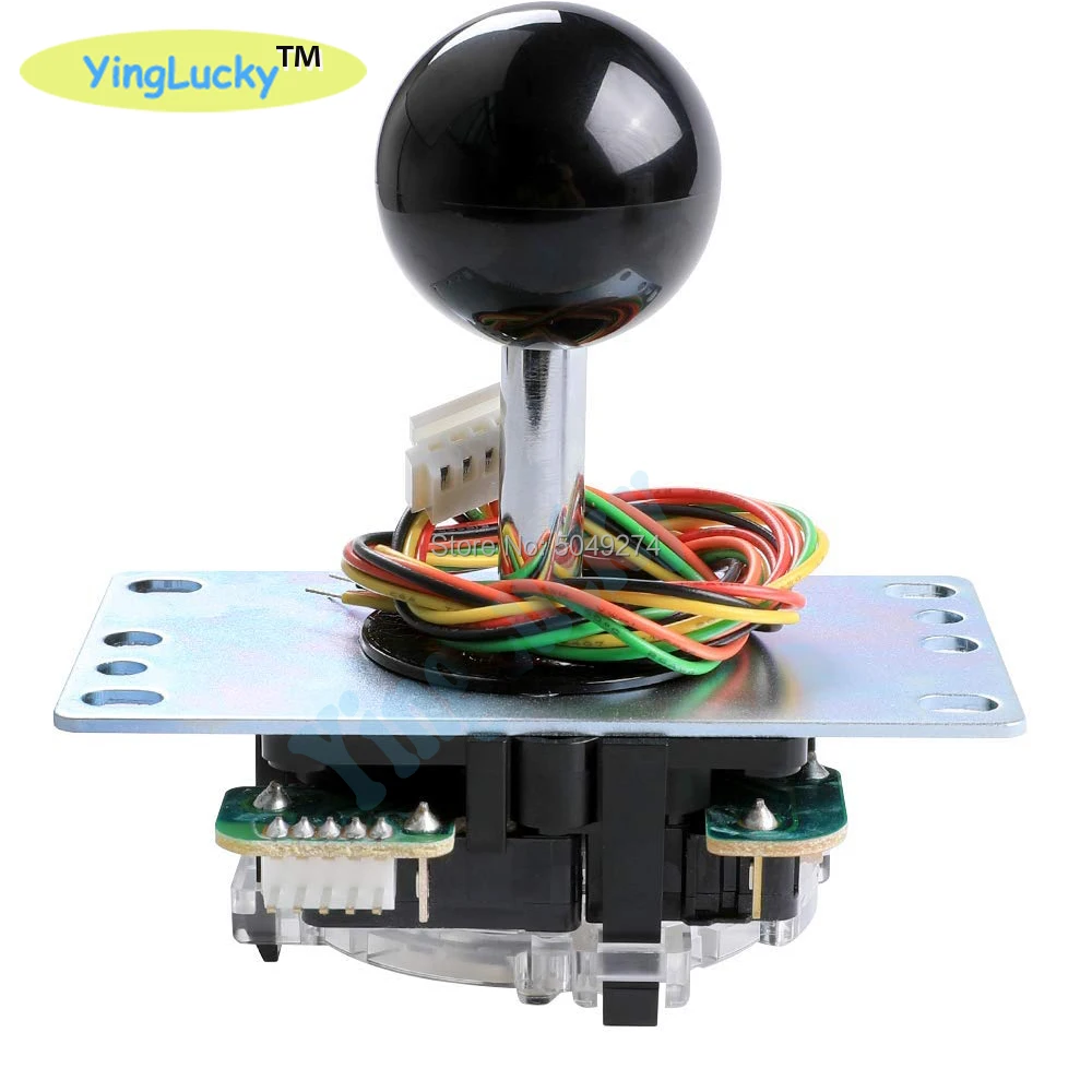  2pcs of Official original Sanwa JLF-TP-8YT joystick with 5-Pin Wiring Harness for Arcade Game Machi