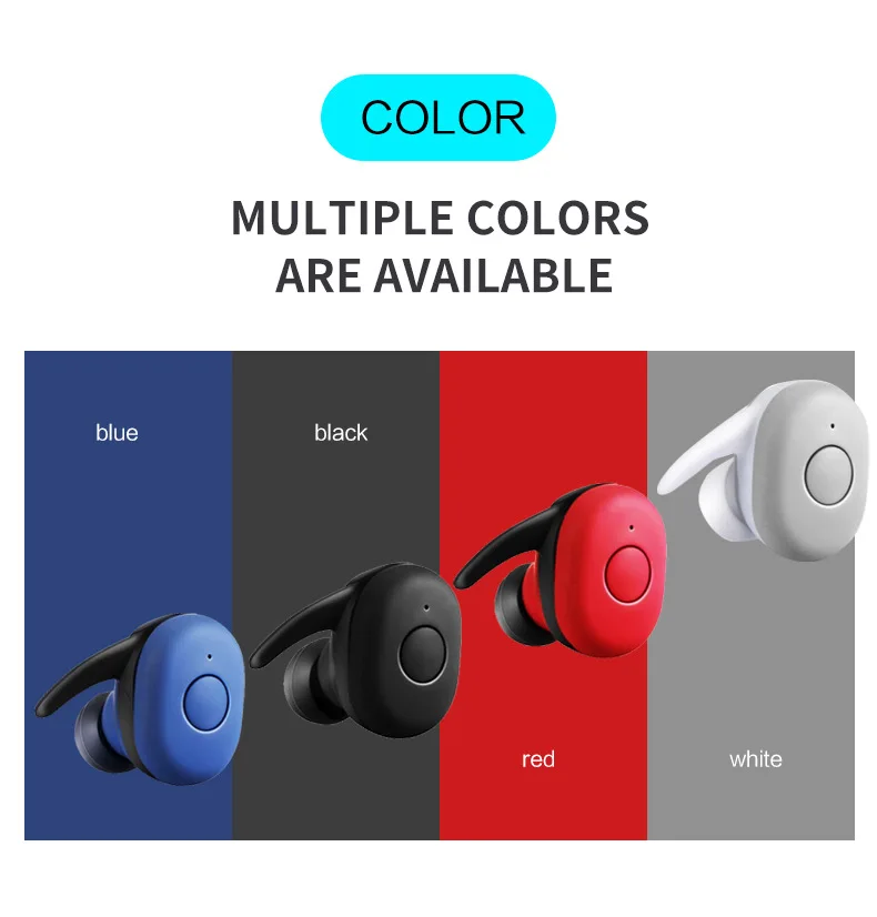 

TWS Mini Bluetooth Wireless Earphones Earbuds With Charging Box Sports Headsets Android Audifonos For All Smart Mobile Phone