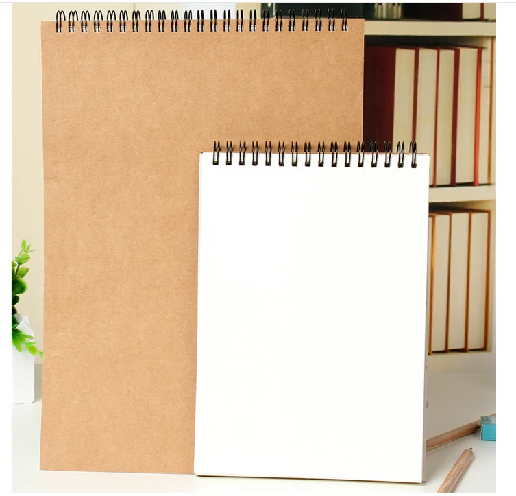 

Vintage A4 30Sheets Sketch Book For Drawing Painting Professional Cattle Card Sketch Paper Book School Supplies Stationery