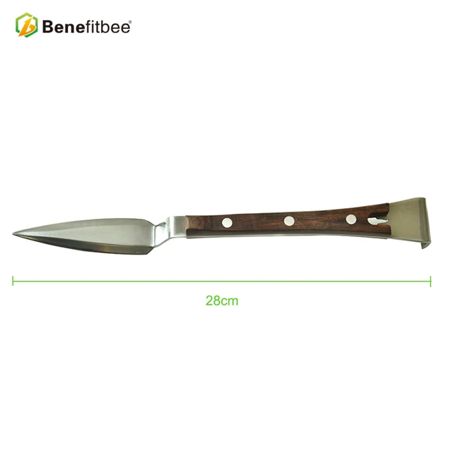 Méh Kaptár Kaparó Fa Fogantyú Lecsupaszkés Kettős Célú Z-Típusú Méhész Szerszámok Felszerelések Beszállítói Részesedés Előnye - Image 2