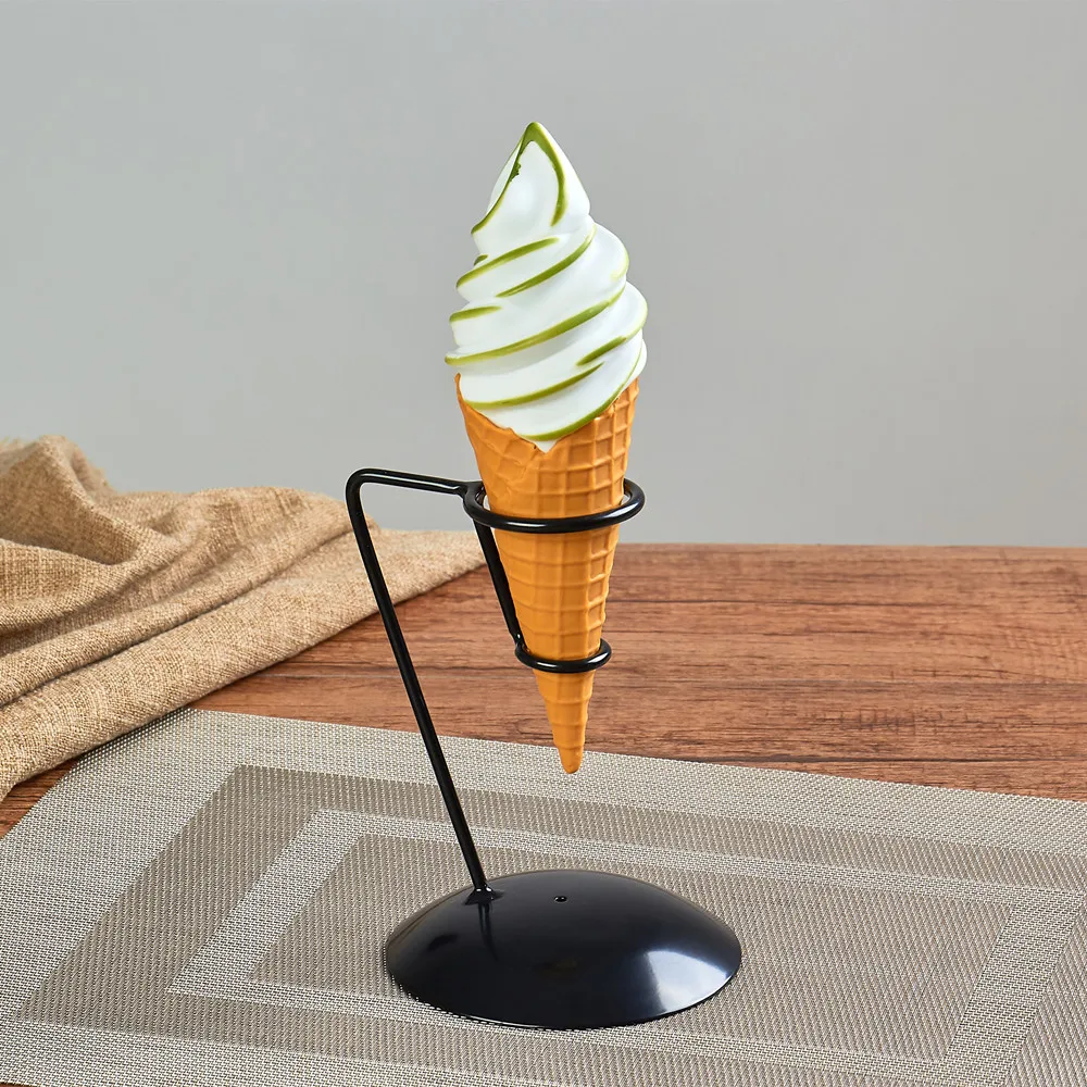 

Simulation crispy ice Cream model Artificial Fake plastic ice cream Model fake Food samples Photography Props Decoration Custom