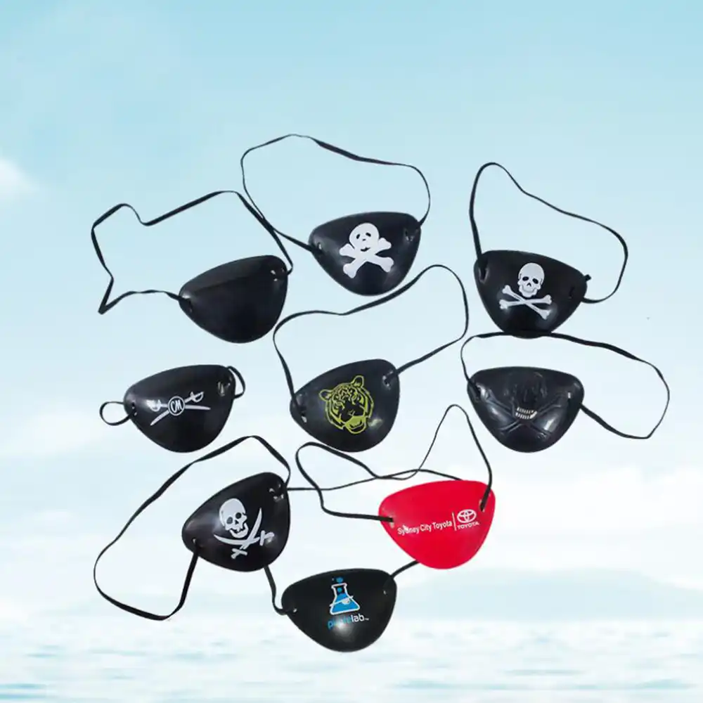 1pc mask pirate eyeshade halloween ornament eye