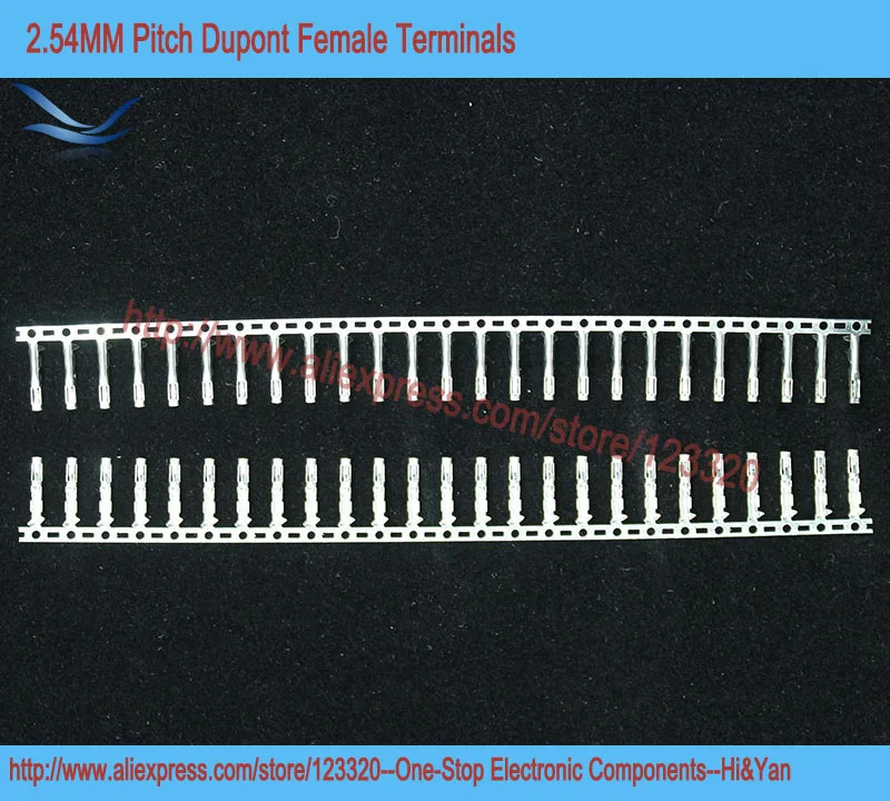 200 шт./лот Dupont Female Terminal 2 54 мм шаг|pitch counter|pitch supplierspitch test |