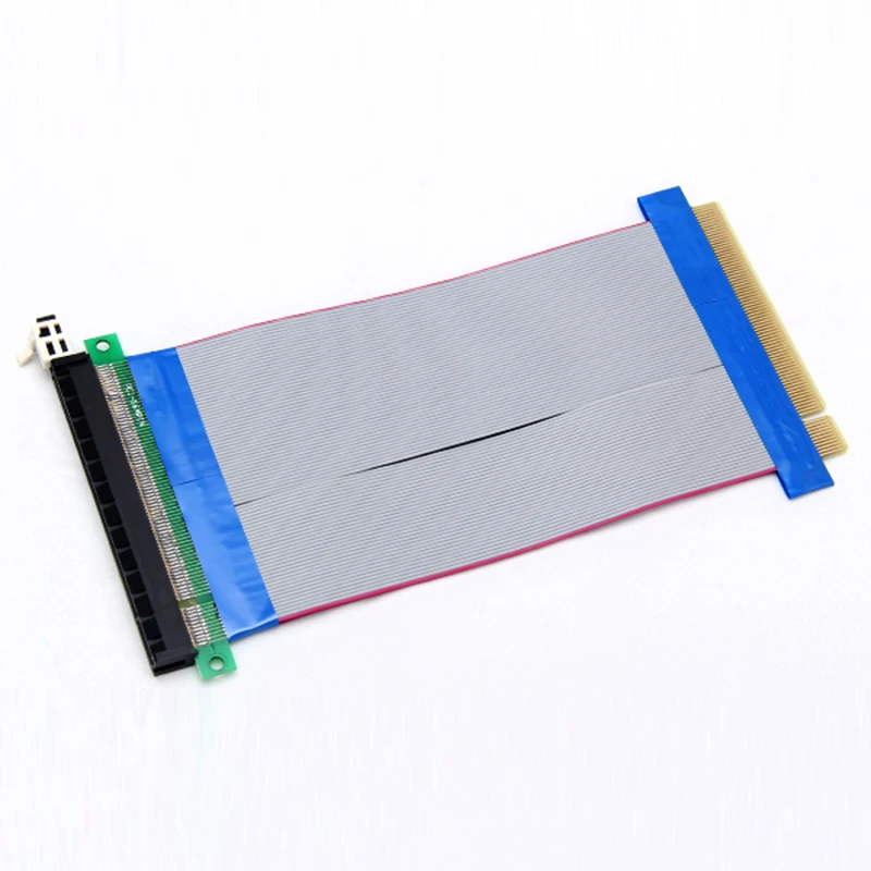 Адаптер PCI-E PCI Express 16X в 8X расширитель переходника гибкий Удлинительный кабель для