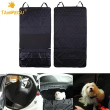 Pet Dog Safety Mats Waterproof Vehicle SUV Trucks Car Rear Bench Seat Cover Mat For Puppy Kitten Car Travel Goods for Dogs Cats