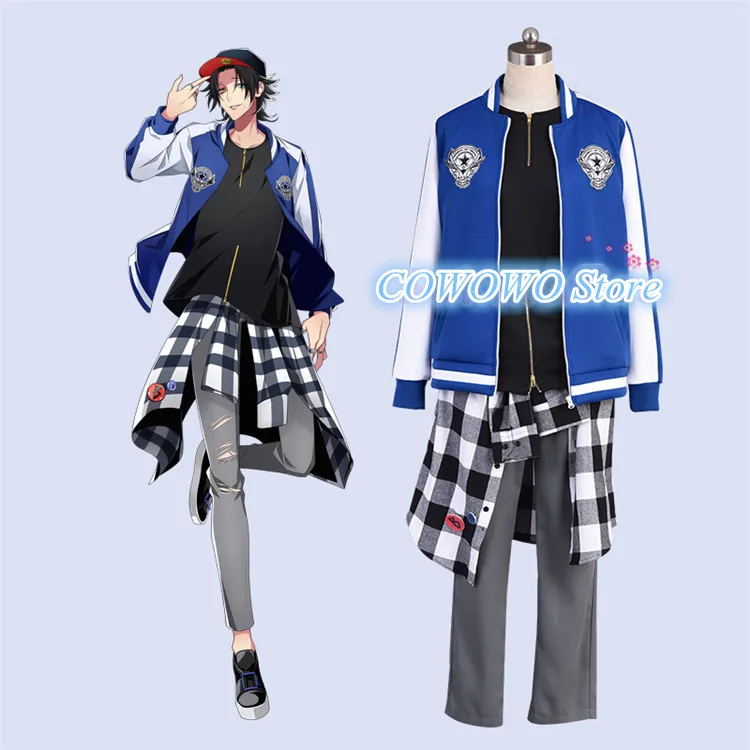 

Anime! Japanese Voice Actor Division Rap Battle DRB Jiro Yamada Uniform Cosplay Costume Daily Outfit 2018 New Free Shipping