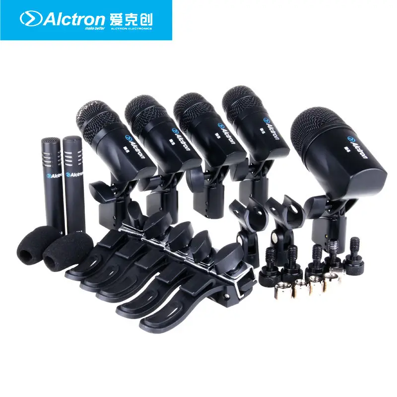 Original T8500 high Quality Drum microphone, Dynamic Wired Mic kit For