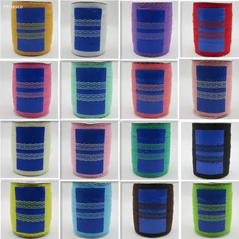 

Beautiful 3000 Yards Lace Ribbon Wide french african 23mm lace fabric lace trimmings for sewing accessories Embroidered Clothing