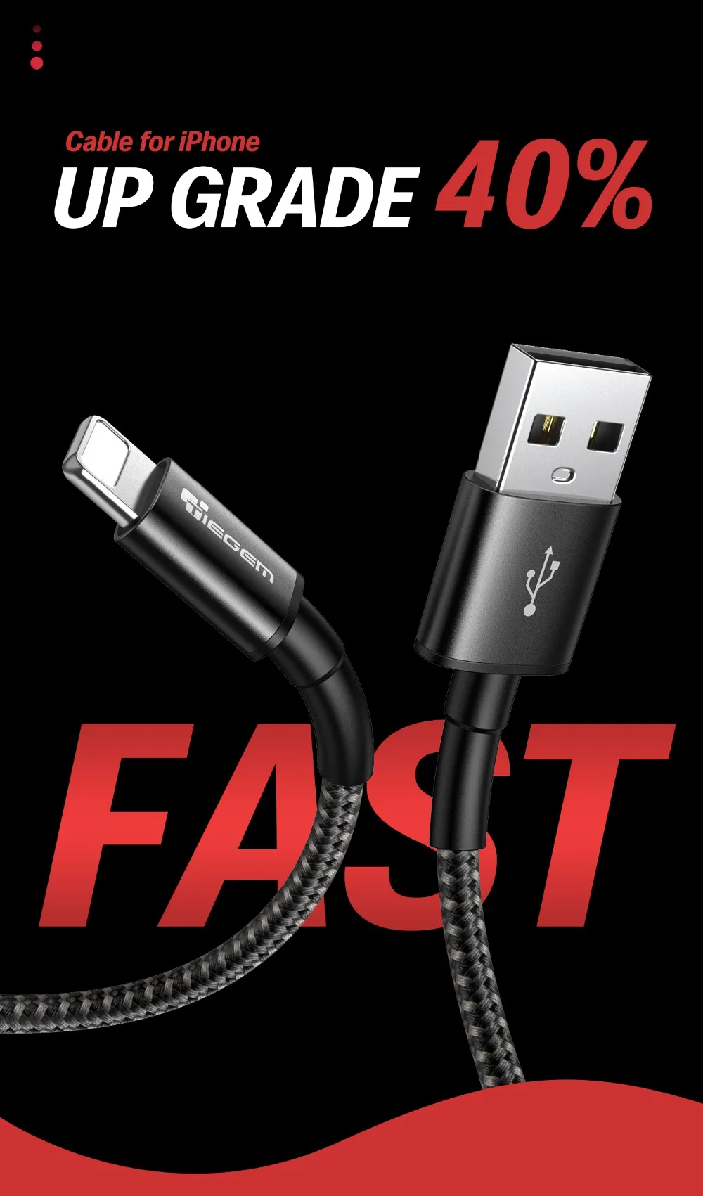 TIEGEM USB кабель для iPhone XS Max зарядное устройство USB кабель для передачи данных для iPhone X 8 6 6 S 2.5A usb кабель для зарядки телефона Шнур адаптер