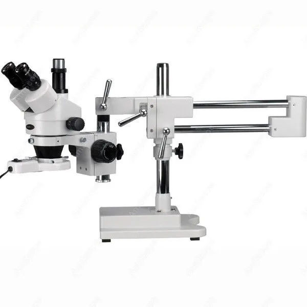 Тринокулярный Стерео бум микроскоп-AmScope поставки 7X-90X Boom Увеличить микроскоп +