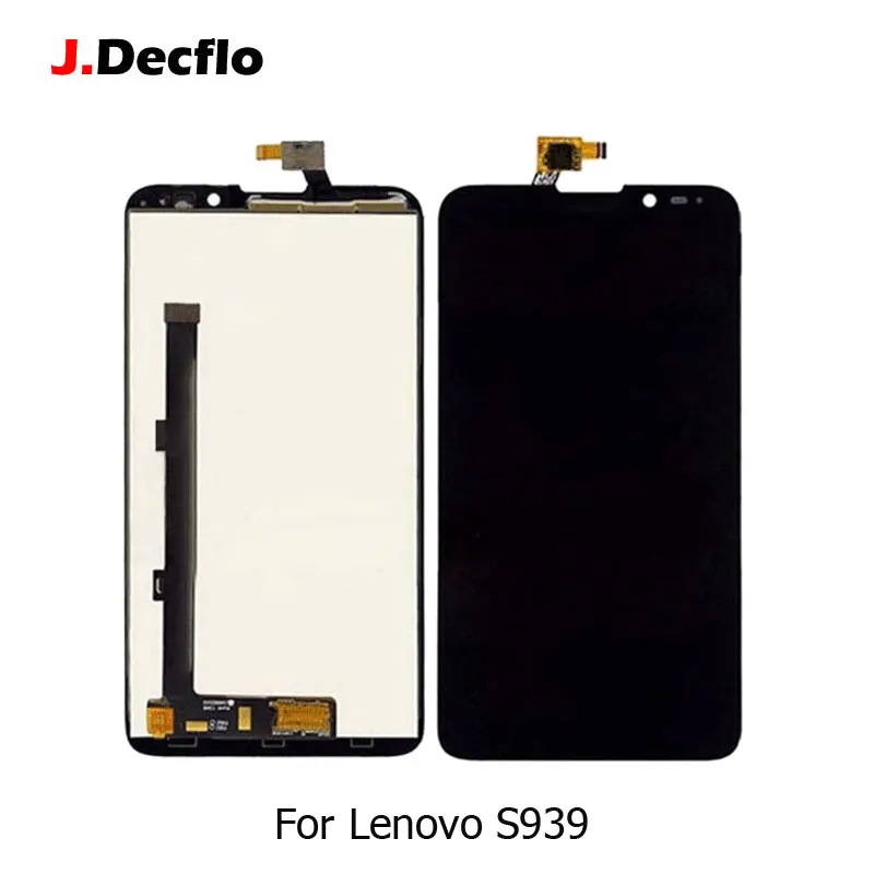 

For Lenovo S939 LCD Display Touch Screen Without Frame Digitizer Replacement For Lenovo S939 Original 1280x720 6.0 Inch Black