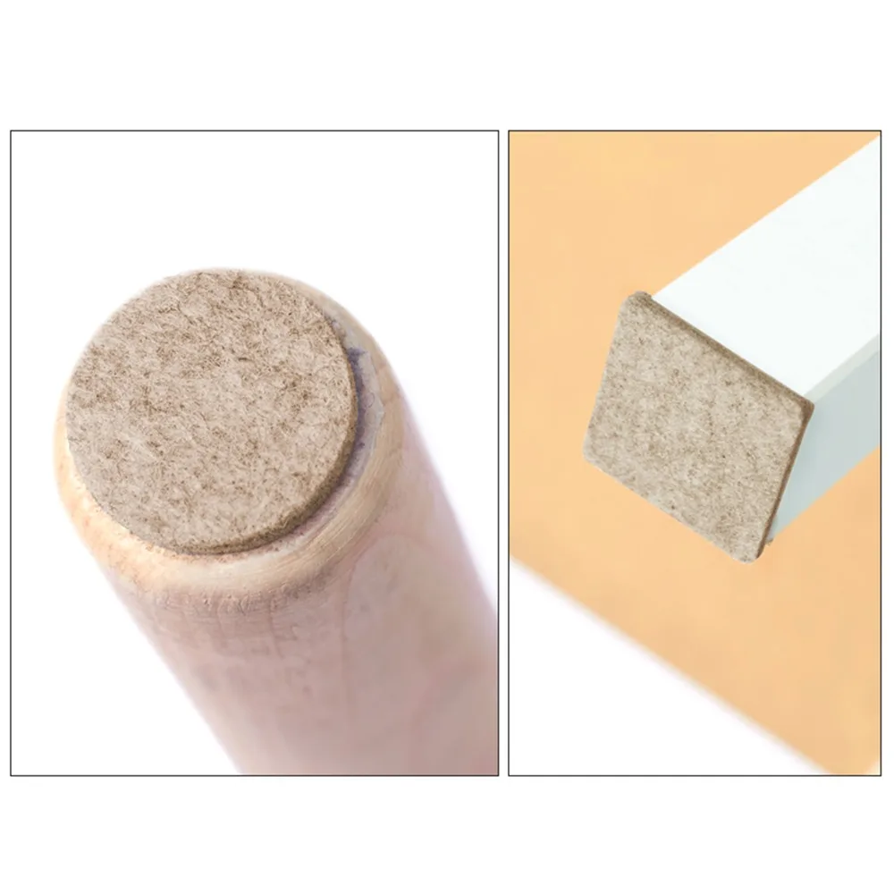 Multi-specification Furniture Feet Floor Protector Pads Anti-Skid Scratch Resistant Mats Table Legs Stools Chairs Leg Cover Mats