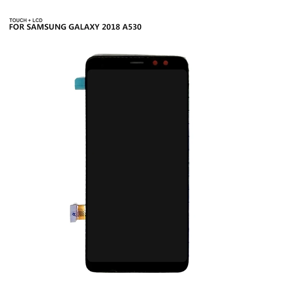 Супер AMOLED lcd для samsung Galaxy A8 A530 A530F A530DS A530N SM-A530N lcd кодирующий преобразователь сенсорного экрана в сборе Бесплатные инструменты