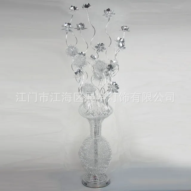 Aluminium Wire Floor Lamp Environmental Protection Led Lamps Aluminium Wire Floor Lamp Environmental Protection Led Lamps Creative Flower