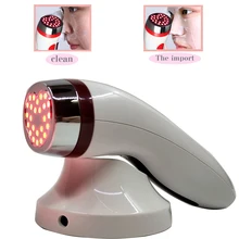 Rechargeable Beauty Salon Facial Spa PDT Red Led Light Photon Heating Therapy Rejuvenation Wrinkle Removal IPL Beauty Machine beauty salon home care ionic eye anti wrinkle heating eye massager led photon therapy beauty devices free shipping