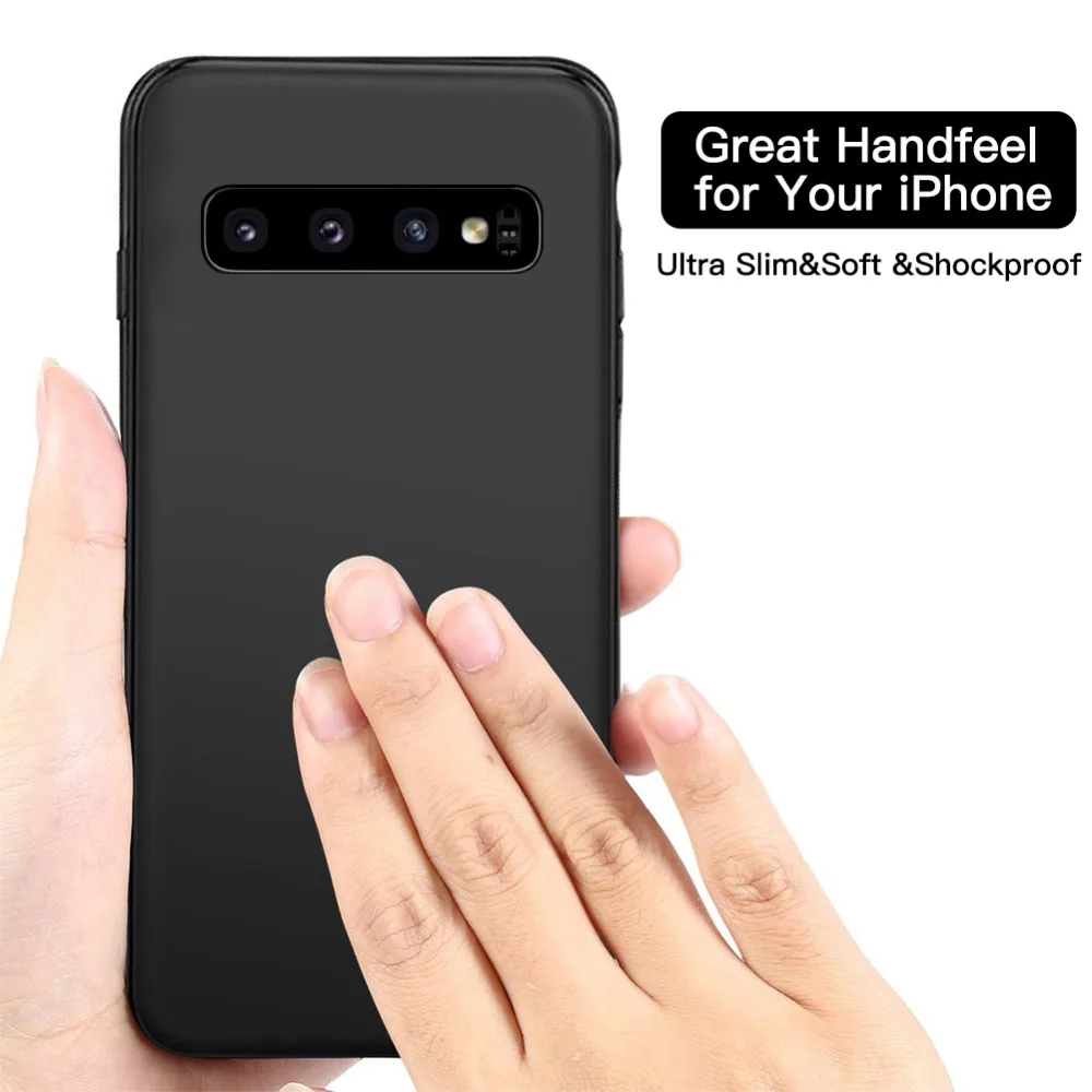 المغناطيسي سيارة الهاتف حقيبة لهاتف سامسونج غالاكسي S10 زائد S10e هواوي P30 Mate20 برو المدمج في المغناطيس لوحة لينة TPU للصدمات غطاء