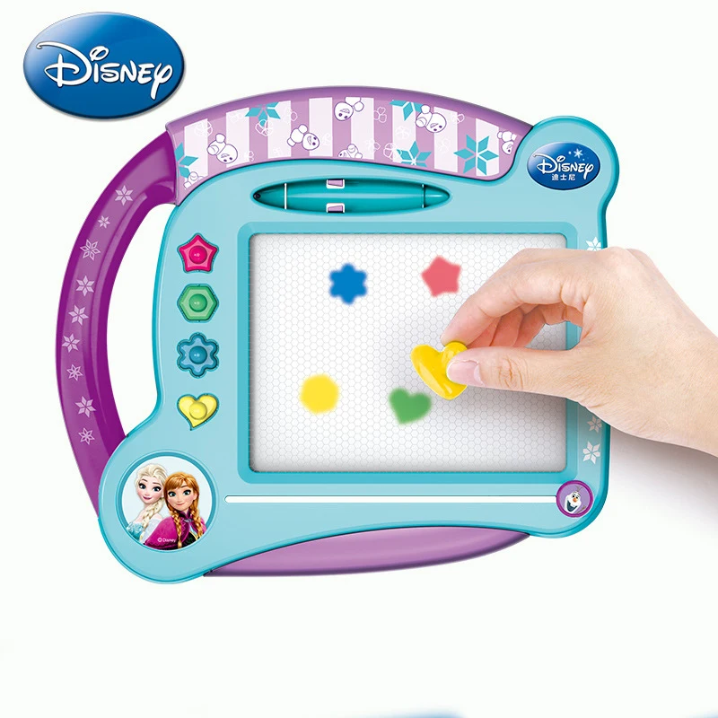 Disney развивающие игрушки Замороженные магнитная доска для рисования детская