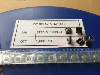 

Imported Taiwan Waterproof and dustproof switch Tact switch 7*7*5mm Patch 4 foot Tap keys Brand new