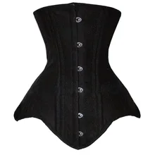 De cintura entrenador faja para vientre Control firme cuerpo Shaper Vintage de talla grande negro faja sexy corsé con cinturón adelgazante las mujeres