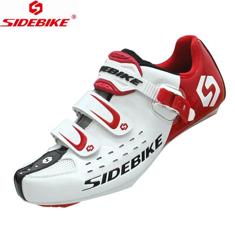 

SIDEBIKE Mens Road Cycling Shoes Breathable Non-slip MTB Bicycle Racing bike Shoes Self-locking Sneakers zapatillas de ciclismo