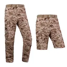 Камуфляжные брюки карго Pantalon homme военные тактические брюки быстросохнущие лето