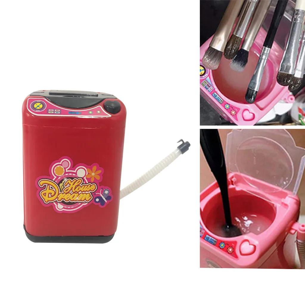 

1 PC Makeup Brush Cleaner Device Automatic Cleaning Washing Machine Mini Clean Tool Makeup Tool #YL5