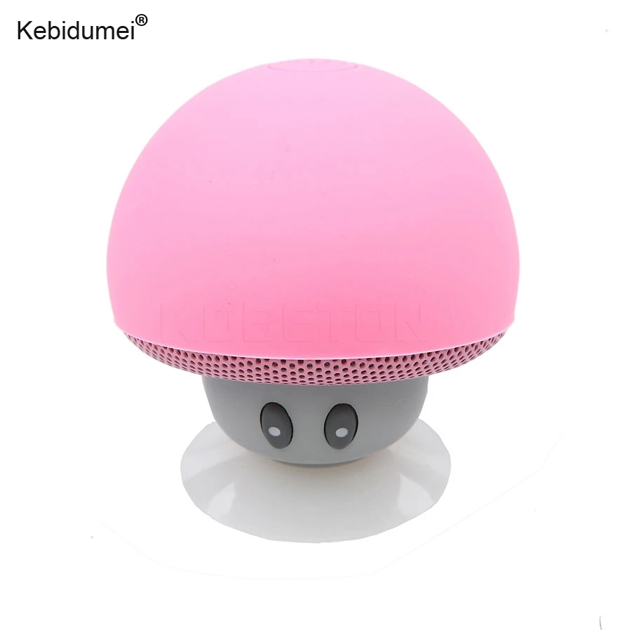 Kebidumei 2 1 беспроводной Bluetooth мини динамик Гриб водонепроницаемый силиконовый