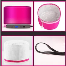 Электрический нагревательный колпачок, пароварка для красоты, спа, питательная пленка для выпечки, масляный колпачок для ухода за волосами, испаряющая краситель, шляпа, бытовая Термическая обработка