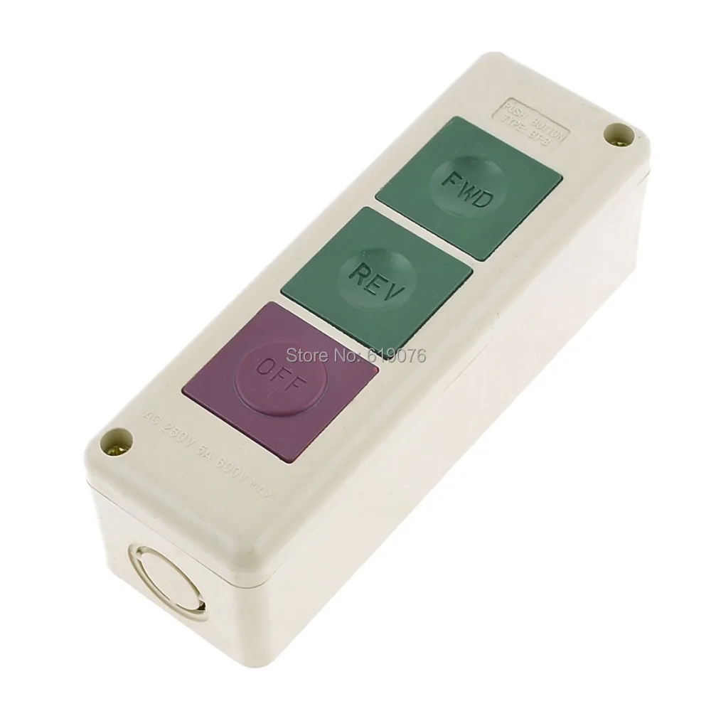 250V Electric Motor Control Station Push Button Switchin Switches from