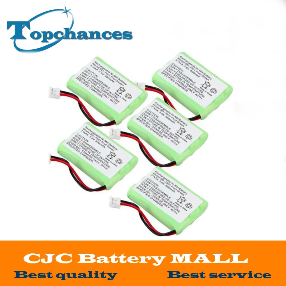 Фирменная Новинка 5x Аккумулятор для домашнего телефона Motorola SD-7501 V-Tech 89-1323-00-00 AT &amp