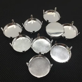 

Round Metal Claw Setting For Sewing On Rivoli Stone 10,12,14,16,18,20,25,27mm
