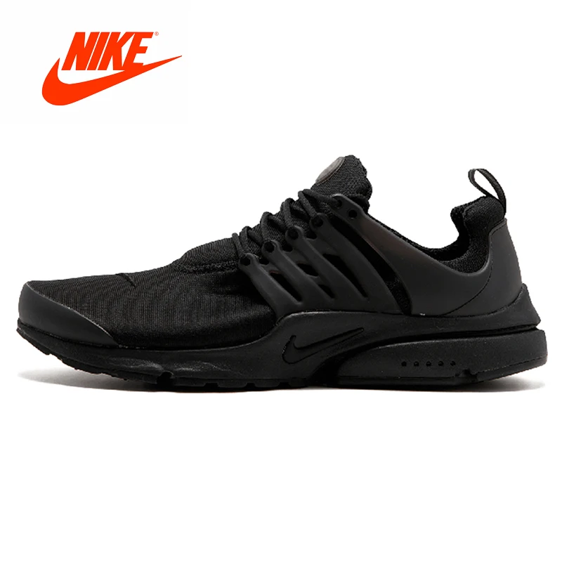 

Original New Arrival Authentic Nike Air Presto Blackout Black Knight Retro Men's Running Shoes Sport Sneakers Breathable