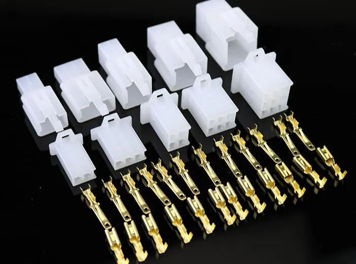 10set/lot 2.8mm 2/3/4/6/9 pin Automotive 2.8 Electrical wire Connector