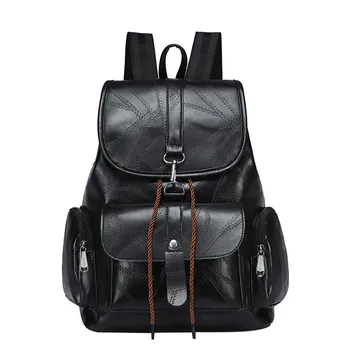

2019 Women Backpack Multifuction Female Backpack Casual School Bag For Teenager Girls Large Capacity Leather Shoulder Bag #G3