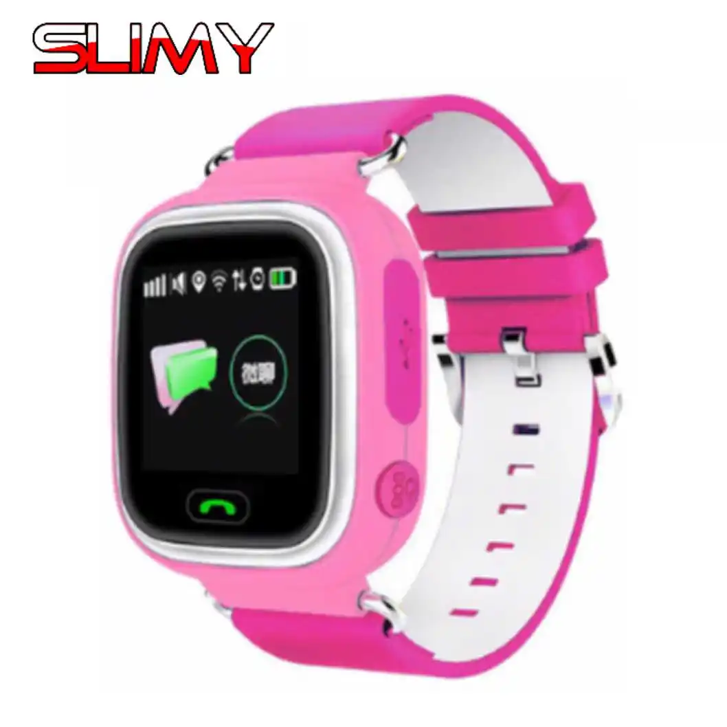 Slimy GPS Q90 Smart Watch Children Touch Screen WIFI Positioning SOS