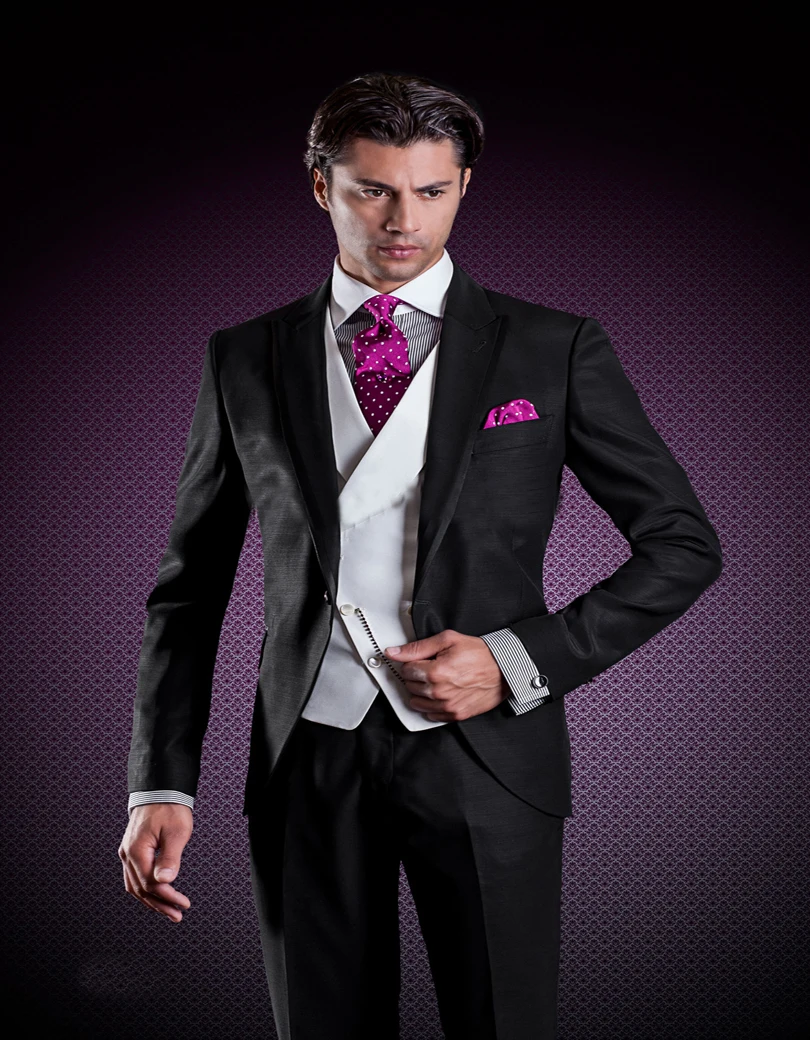 formal black and grey