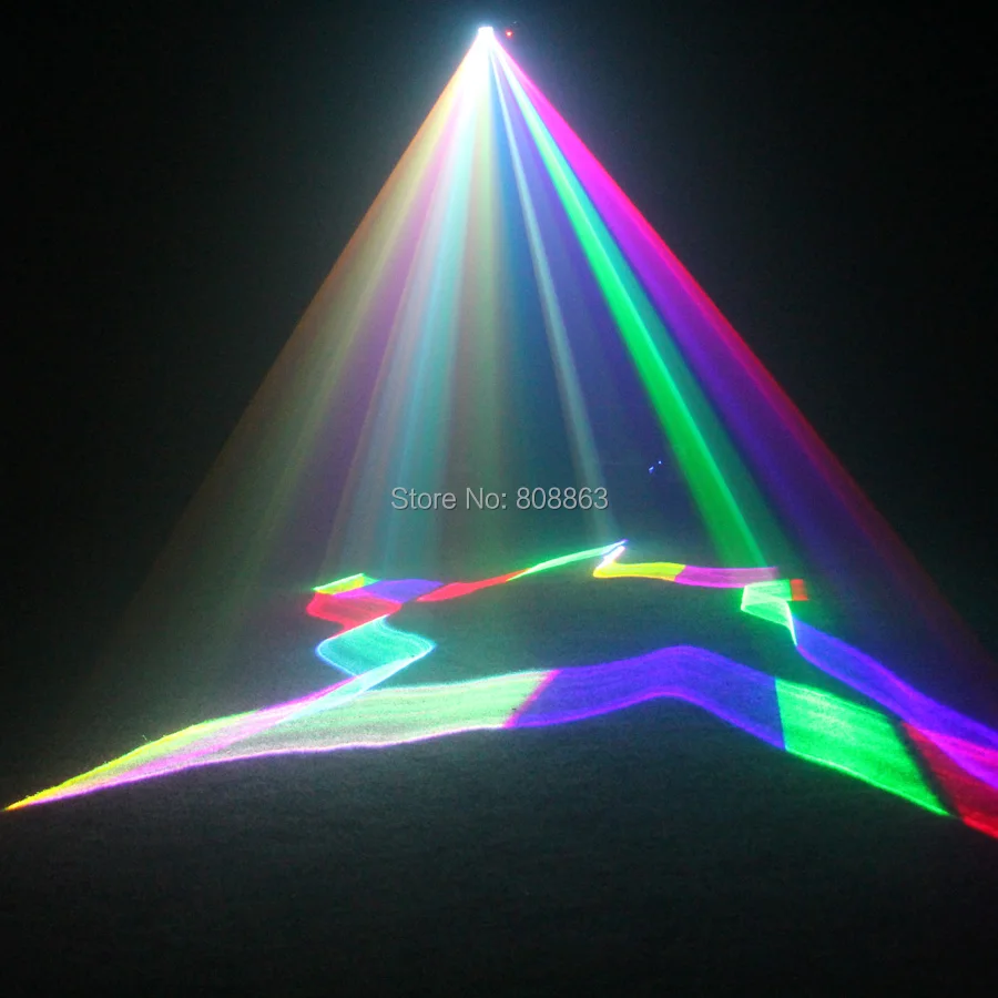 ESHINY RGB DMX 400 лазерный 3D проектор линии луч эффект DJ оборудование диско вечерние Рождество сценический светильник ing светильник системы шоу N85B125