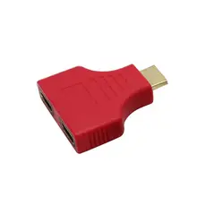 1080P HDMI порт мужской 2 Женский 1 в 2 Out Splitter адаптер конвертер Прямая поставка 9 февраля