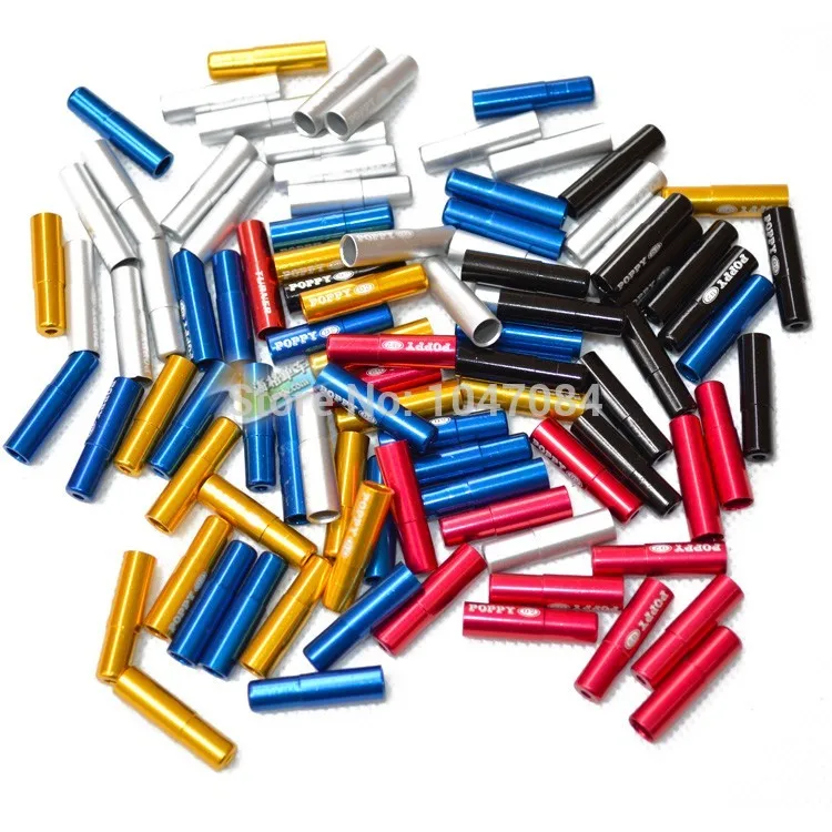 Mountain road folding bike Aluminum alloy wire cap color aluminum alloy brake line cable cap transmission