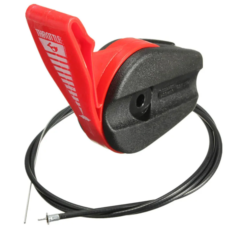 

Red Universal 65inch Throttle Cable Switch Lever Control Handle Kit High Quality Lawnmowers switches For Lawnmower Tool