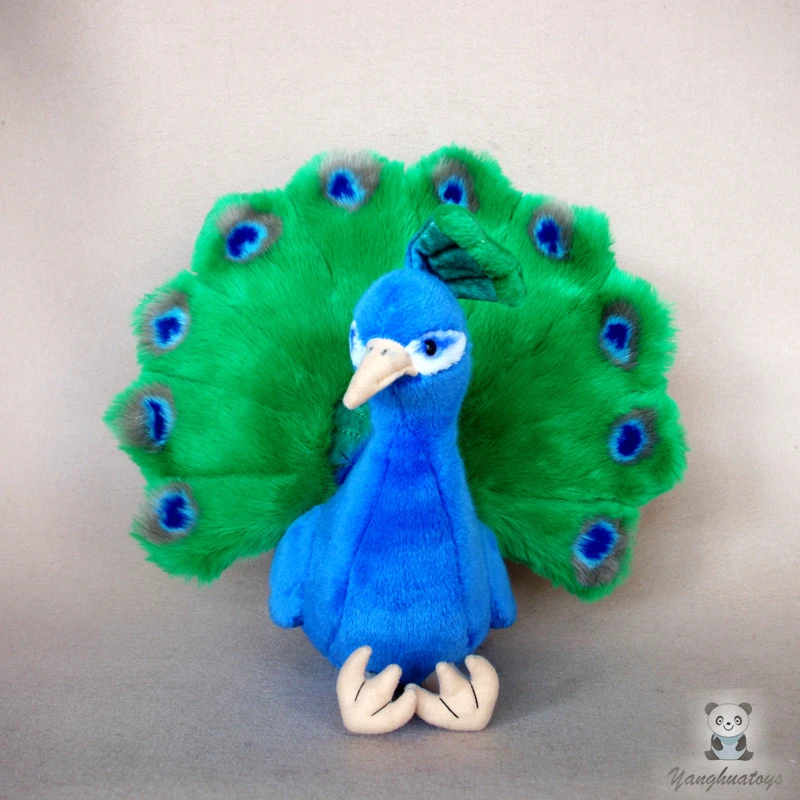peluche pavo real