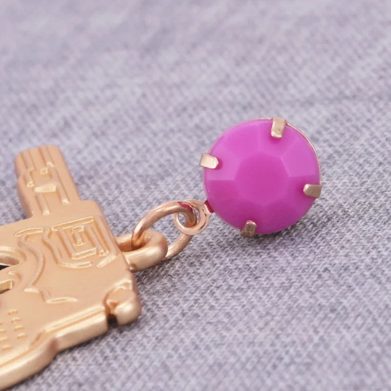 Gun drop Earring for woman pendient aretes  (5)