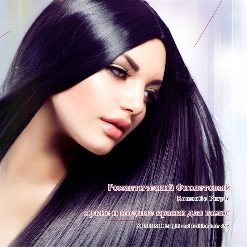 82 Xi Fei Shi Tinte De Cabello Violeta Berenjena Color Permanente Tinte Para El Cabello China Cambio De Tinte Para El Cabello Color Natural Marca
