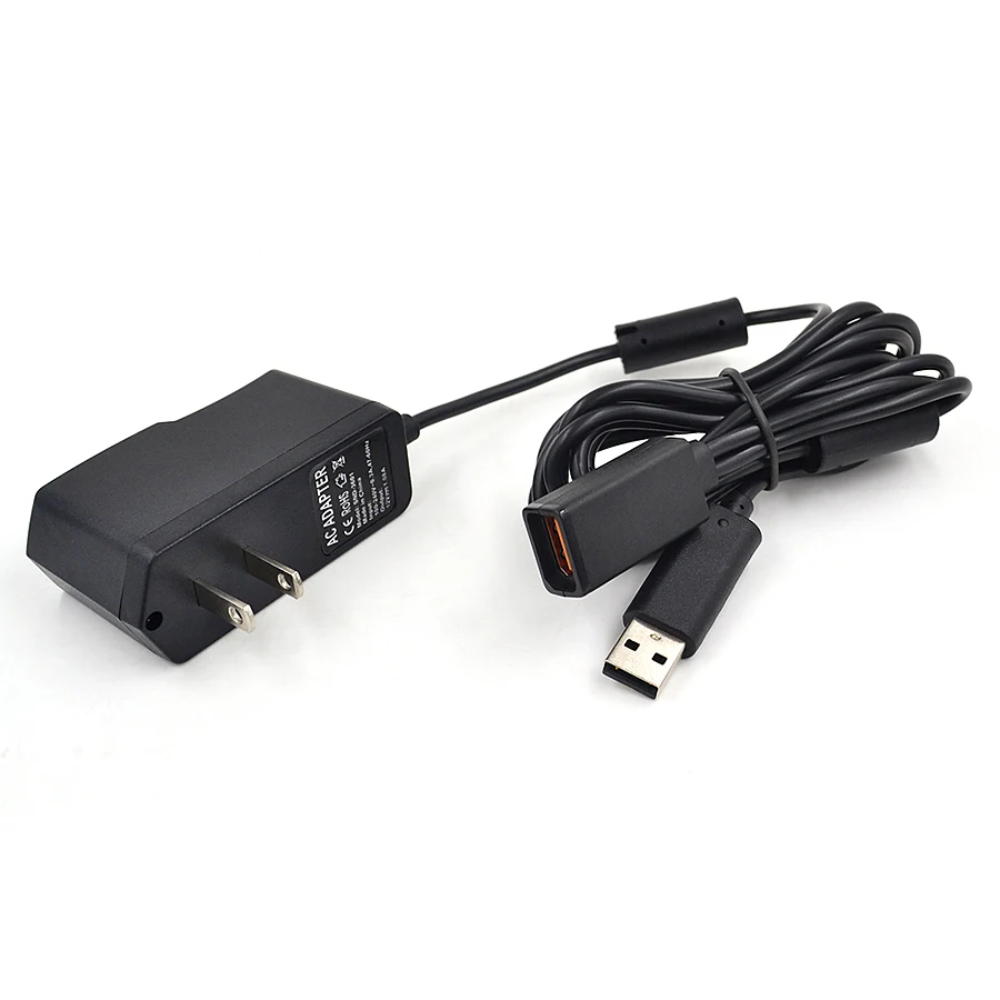 

AC Adapter Power Supply USB Charger Cable for Xbox 360 Kinect US Plug