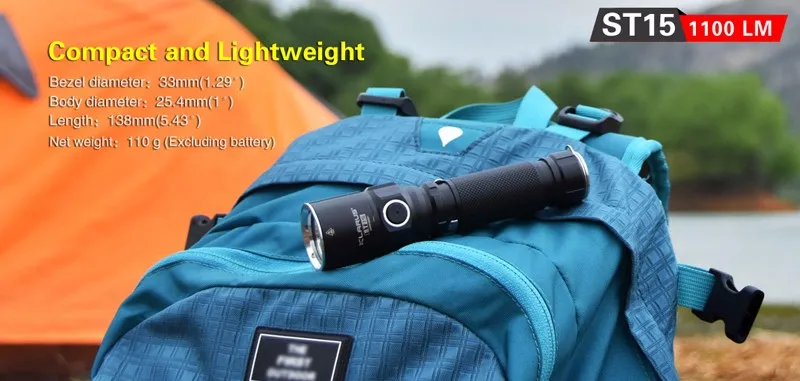 KLARUS ST15 super bright flashlight (7)