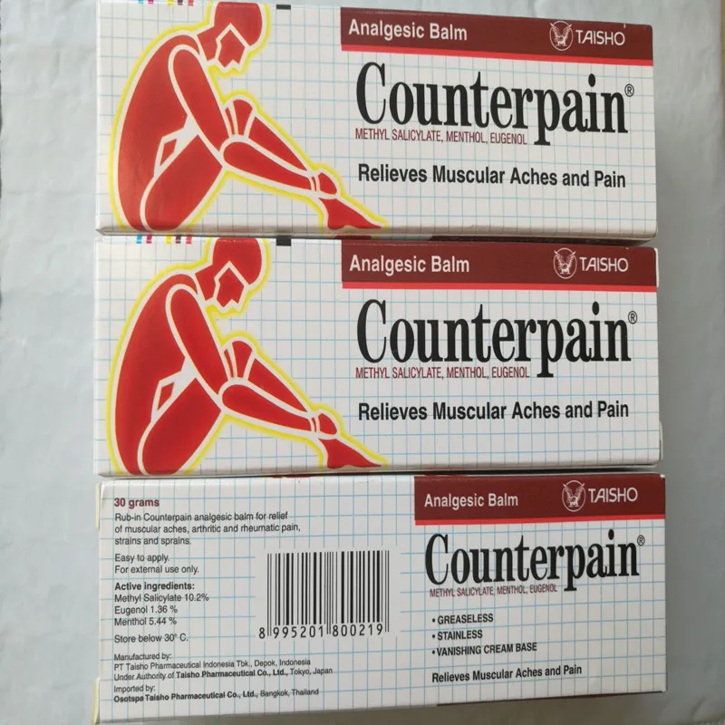 1pc 30g Thailand Counterpain Analgesic Ointment Relieves Joint