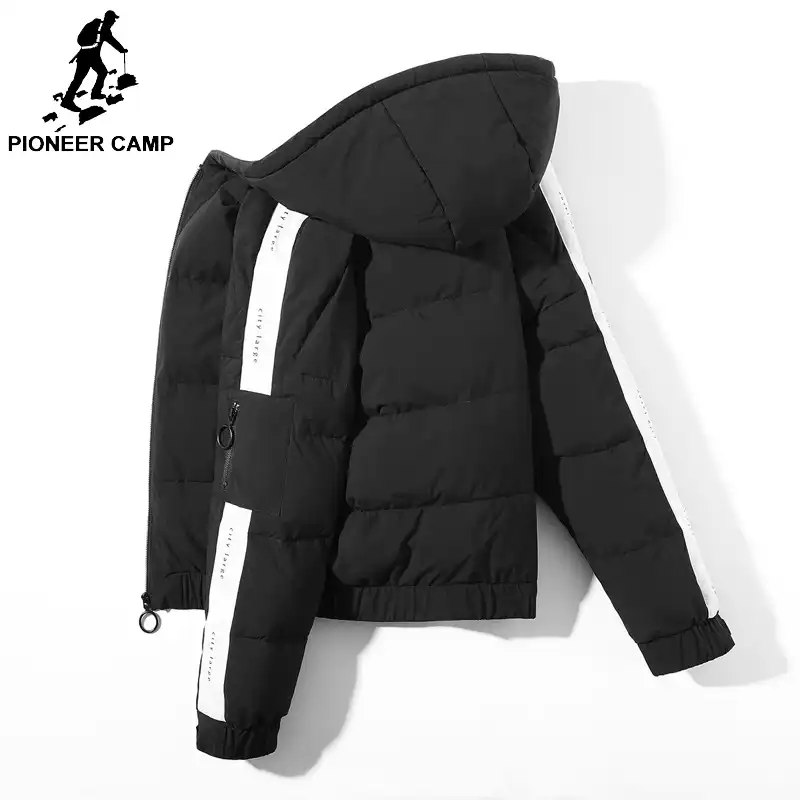 mens branded puffer jacket