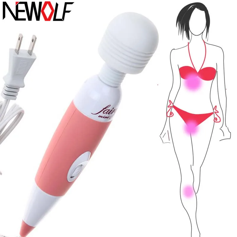 Sex Machine Portable AV Vibrator Magic Wand G Spot Massager Vibrating AV Massager Wand Sex Toys for Women Sex Products PY145