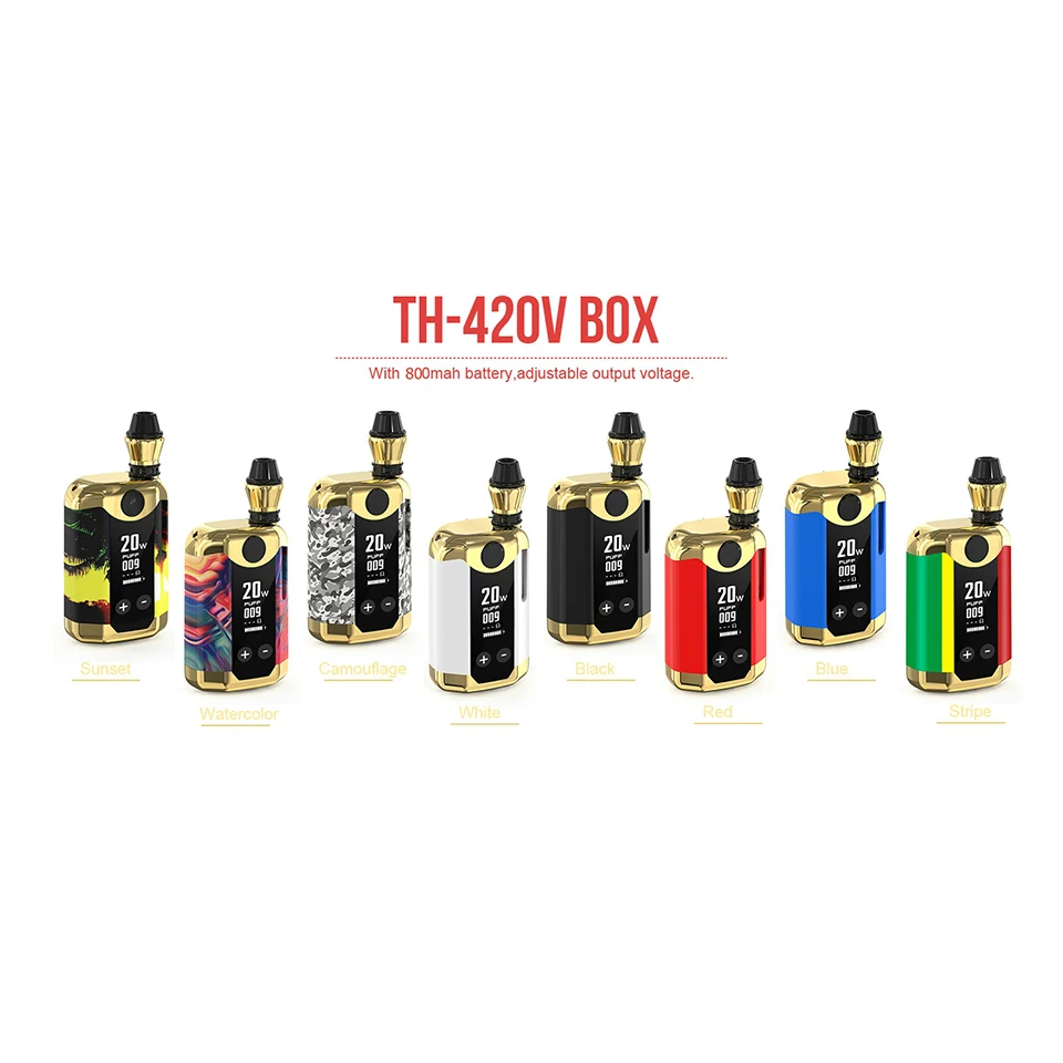 Original kangvape TH420 V vape BOX mod Kit 800mAh 1.5ohm 0.5ml Tank E-cigarette for 510 thread vaporizador kit VS Smok vaporesso (1)