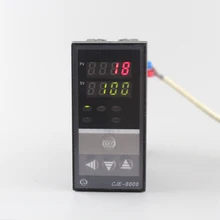 48x96MM Digital PID Type K input Relay output Temperature Controller with K type Sensor thermocouple and heater CJE-8000 100% new and original fotek temperature controller mt72 r 90 265vac relay output